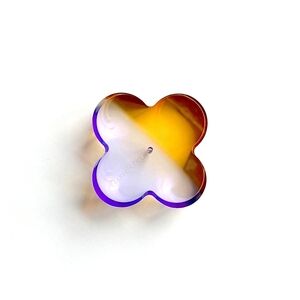 Anthropologie Balgic Club Daisy Duotone Acrylic Incense Holder